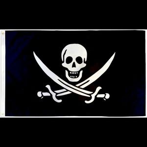 Pirate Flag - Halloween Jack Rackham 3x5 Polyester